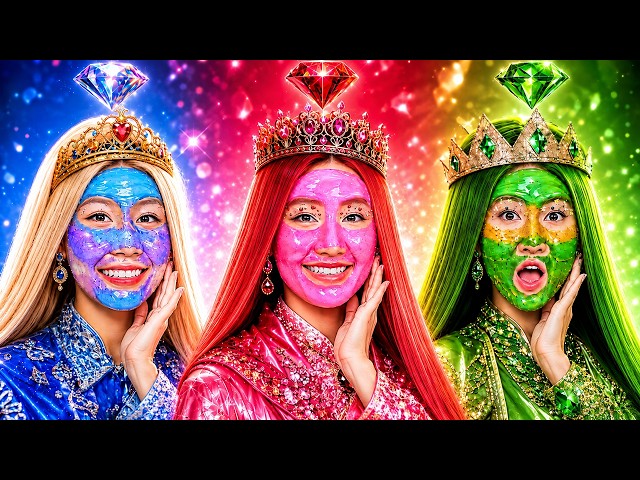 Emerald, Ruby And Diamond Girl In Spa! Which Jewelry Girl Is The Best?