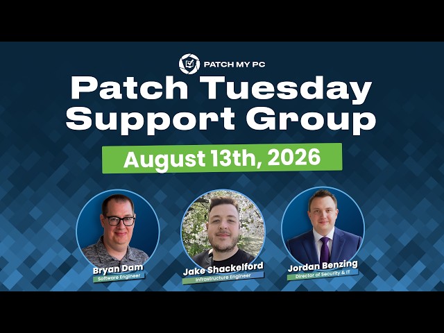 August 2026 Patch Tuesday: Zero-Days, 808 Third-Party CVEs & What IT Admins Need to Know