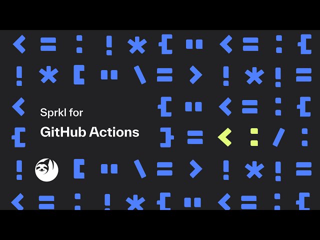 Sprkl for GitHub Actions