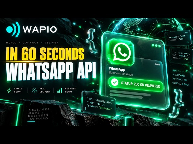 WhatsApp API in 60 Seconds — Send Your First Message
