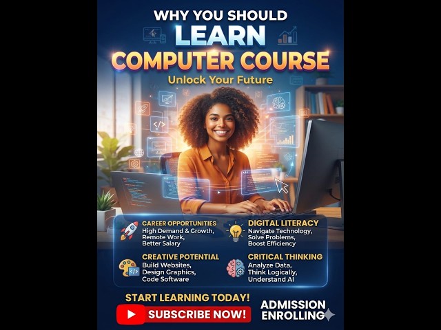 WHY YOU SHOULD LEARN COMPUTER COURSE