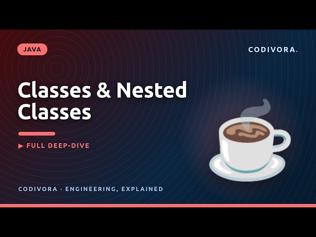 Java Nested & Inner Classes Explained (4 Types)