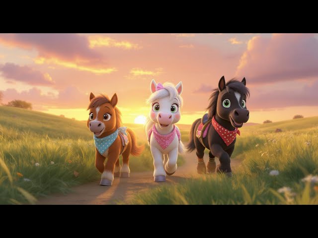 🌟 ¡Corre, Corre, Caballito! 🐴✨ | Canción Infantil Divertida y Animada