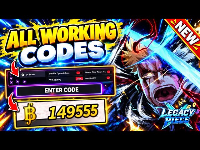 LEGACY PIECE ⚠️ CODES 2026 | ALL NEW WORKING CODES | ROBLOX LEGACY PIECE CODES #roblox #legacypiece
