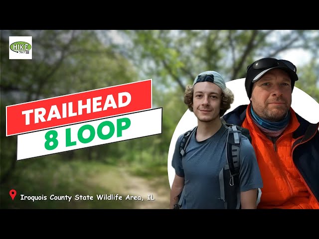 Iroquois County State Wildlife Area, IL - Trailhead 8 Loop (Hike 360° VR Video)