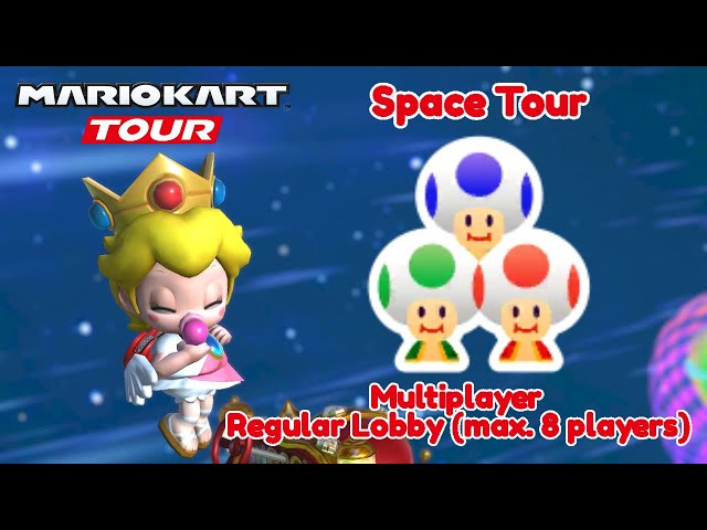 Mario Kart Tour - Space Tour Multiplayer Live 🔴