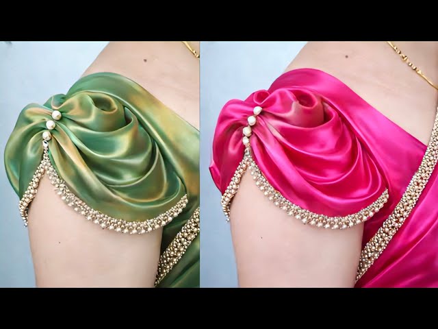 Trending sleeve design cutting and stitching| blouse sleeves design| बाजू का डिजाइन sleeves design|