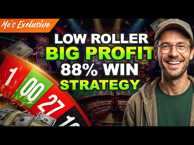 4 CORNERS - ROULETTE STRATEGY FOR LOW ROLLERS | BIG WIN CHANCE BEST FIBONACCI SYSTEM - Bet With MO