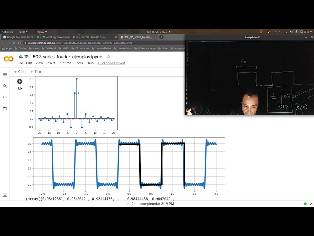 TSL 20210426 Serie de Fourier python