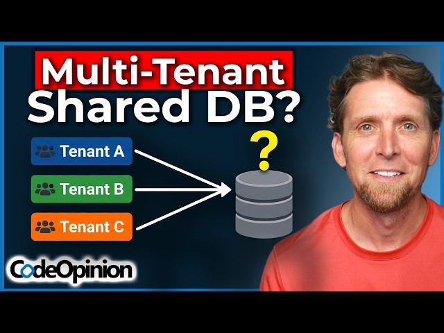 Multi-Tenancy Isn't About Databases