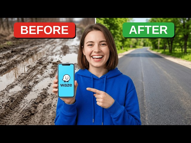 WAZE: the mistake 9 out of 10 drivers still make! Turn this on and everything changes