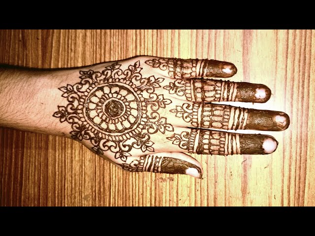 Prettiest and unique mehndi design new mehndi design| simple and easy different mehndi design|💫💯