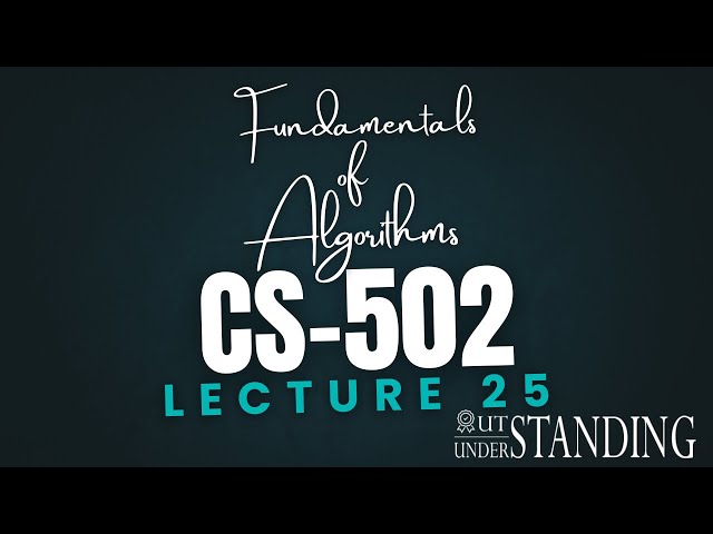 CS502 | Lecture 25 | Greedy Algorithms - Huffman Encoding Correctness