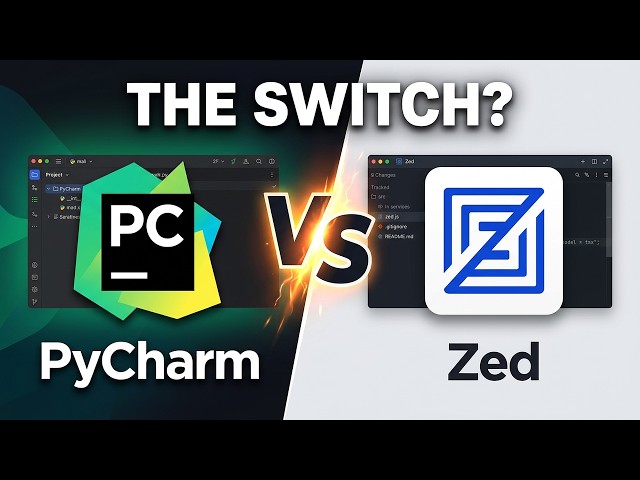 PyCharm vs Zed - The Coding Setup Most Developers Should Switch To