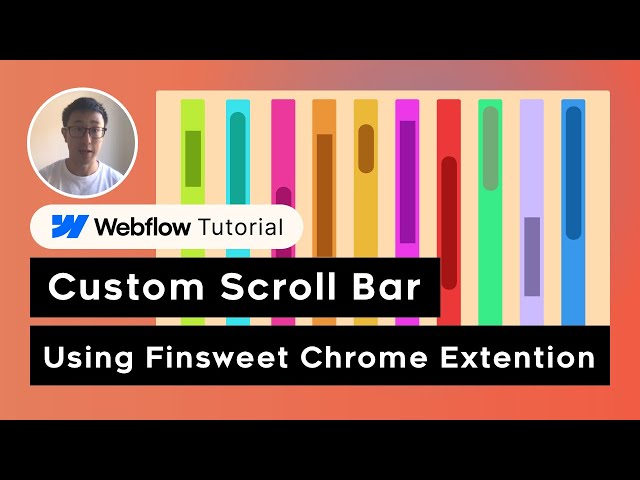 How to Create a Custom Scrollbar in Webflow with F'in Sweet Scrollbar Styler [Tutorial]