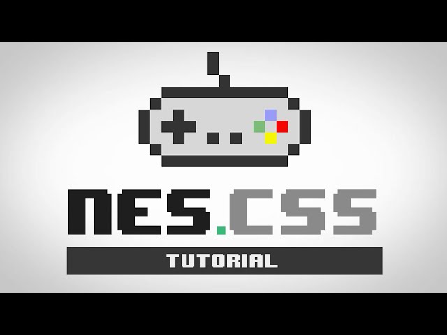 NES.css Tutorial - Cool Retro Design CSS Framework