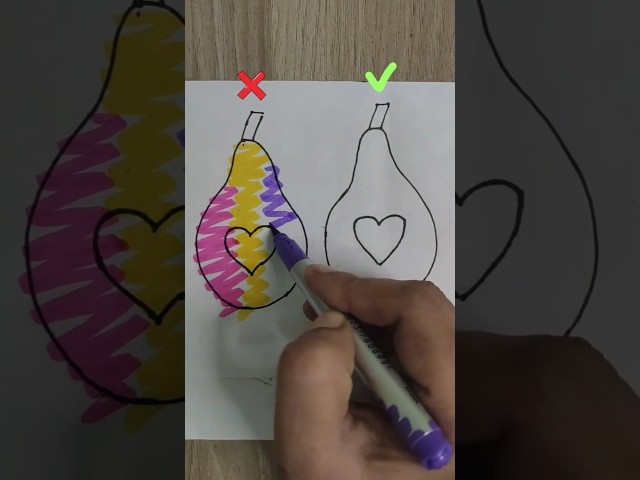 Please: Rate This 1 to 10! 😚🥑✏️#drawing #coloringconcept #satisfying #viralvideo #ytshorts