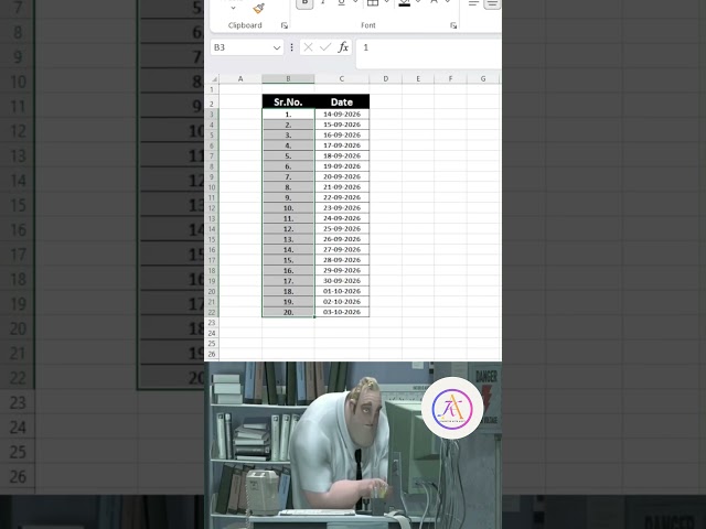 Add Periods or Brackets to Numbers in Excel! 📊 #shorts
