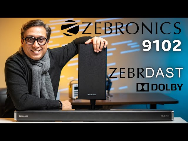 Zeb 9102 Zabardast Soundbar | Best Soundbar under 10000 | Zebronics Jukebar 9102 Soundbar