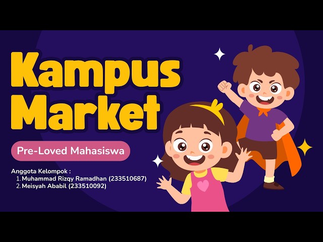 KampusMarket - Aplikasi Marketplace Preloved Mahasiswa | UAS Praktikum Pemrograman Mobile
