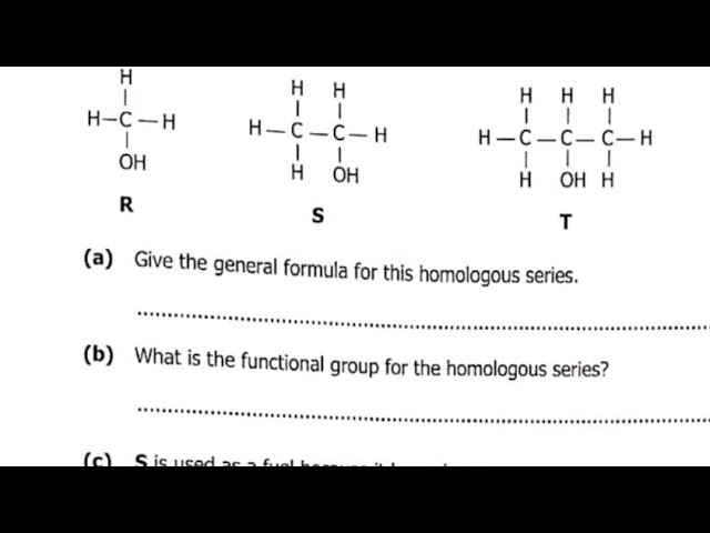 Chemistry - Final Revisions (Organic Chemistry)