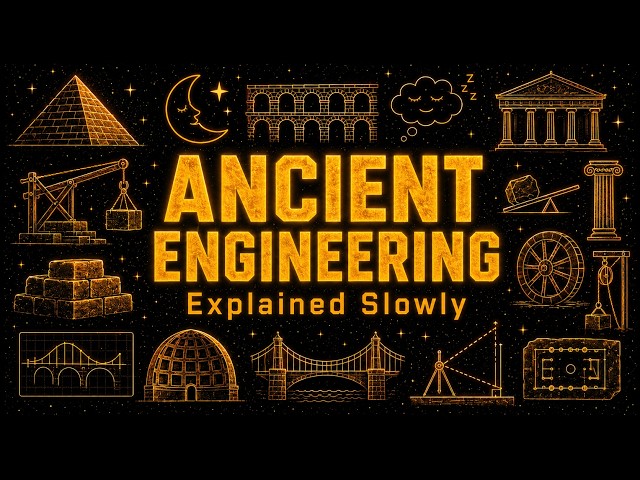 The Entire History Of Ancient Engineering Explained Slowly (For Sleep)