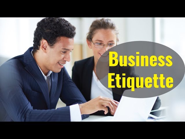 Business Etiquette and Professionalism - Video Training Course | John Academy