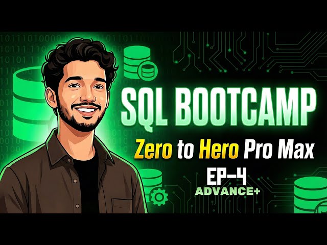 Complete SQL Bootcamp 2026 | Episode 4: CTE vs SubQuery