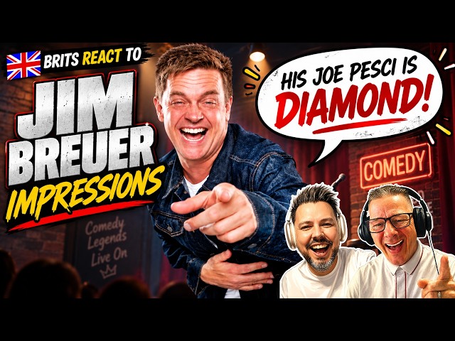 Jim Breuer’s Joe Pesci Impression Is INSANE! 😂 | Brits React to His Best Impressions