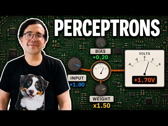 Perceptrons: wx+b | Build Your Own LLM Workshop #3 [Refreshed]