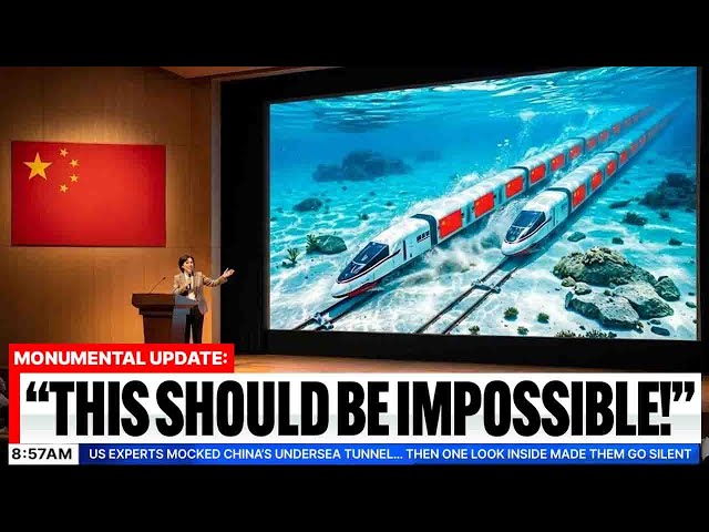 US Experts Mocked China’s Undersea Tunnel… Then One Look Inside Made Them Go Silent
