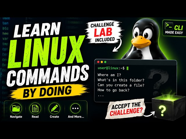 Learn Linux Commands by Doing (Challenge Lab Included)