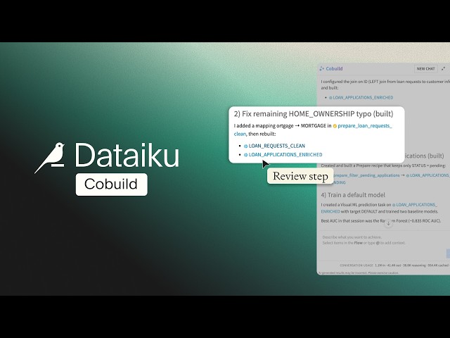 [DEMO] Discover Dataiku Cobuild
