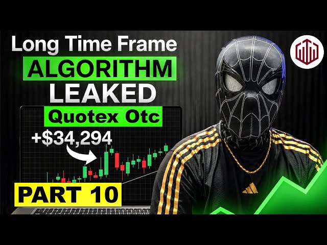 Quotex Trading Algorithm CRACKED! Part 10🔥Strategy Inside" God Level Trading