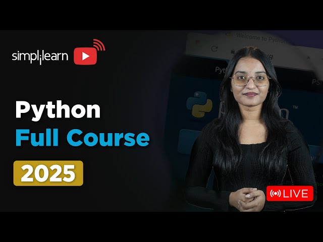 Python Full Course 2026 | Python Programming Tutorial For Beginners | Python Course | Simplilearn