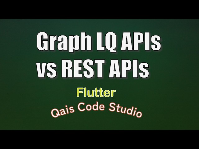 What is GraphQL API? | REST vs GraphQL in Flutter Explained! (In Urdu/Hindi)