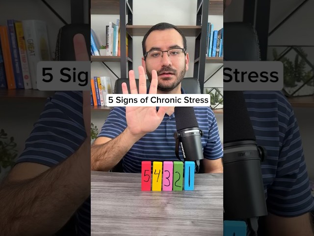 5 Signs of Chronic Stress: From a Licensed Therapist