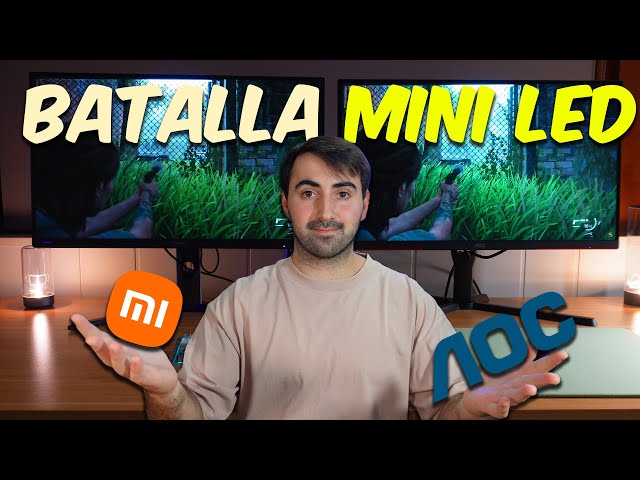 Best CHEAP MINI LED MONITOR? | Comparison and blooming AOC Q27G3XMN vs Xiaomi Mini LED G Pro 27i