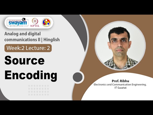 Lec 7: Source Encoding