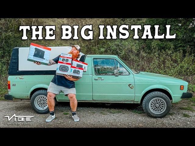 The BEST Sound System for a Pickup? | Vibe Speaker Install
