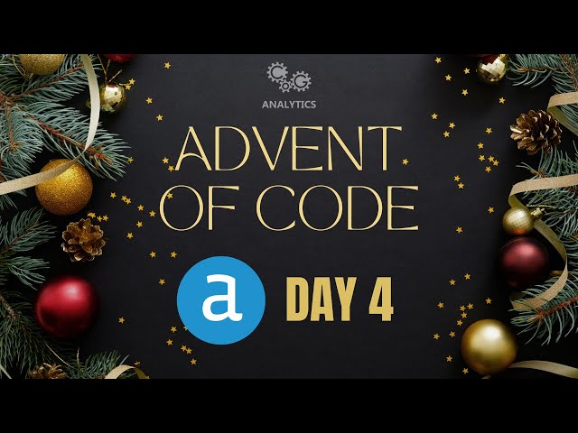 Advent of Code 2024 Day 4 - Parts 1 & 2 Solution with Alteryx Designer