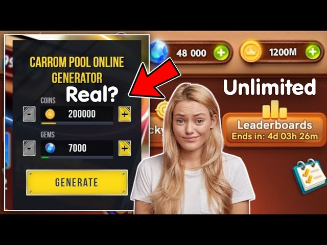 Carrom Pool Free Unlimited Coins | Real or Fake | Jamot Gaming