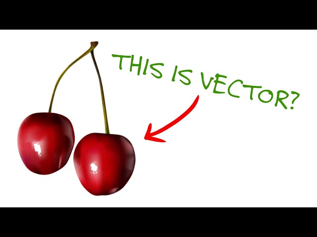 Can You Make Photo-Realistic VECTOR ART? - Illustrator Mesh Tool