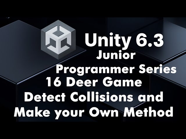 16 Detect collissions and Destroy Objects using custom methods