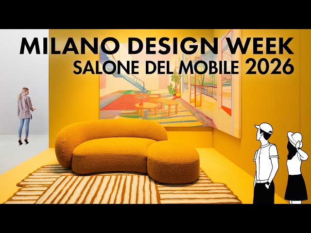 4K Milano Design Week 2026: Salone del Mobile - Fiera Milano | part 1
