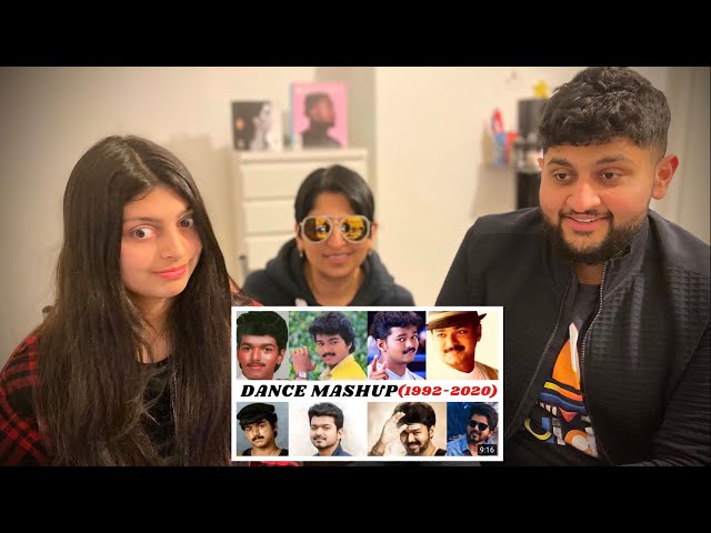 Thalapathy Vijay Dance Mashup | 63 Movies under 10 Minutes -🇬🇧 Reaction!