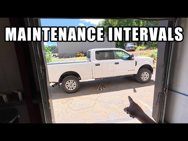 6.7 Power Stroke Maintenance Interval Whiteboard - Bill Hewitt Style