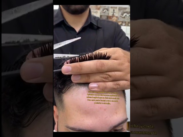 ¡ como cortar pelo con tijeras !    #barberia #aprender #tijeras #peluqueria #barbershop  #tutorial
