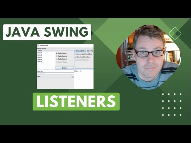 Java Swing event handling
