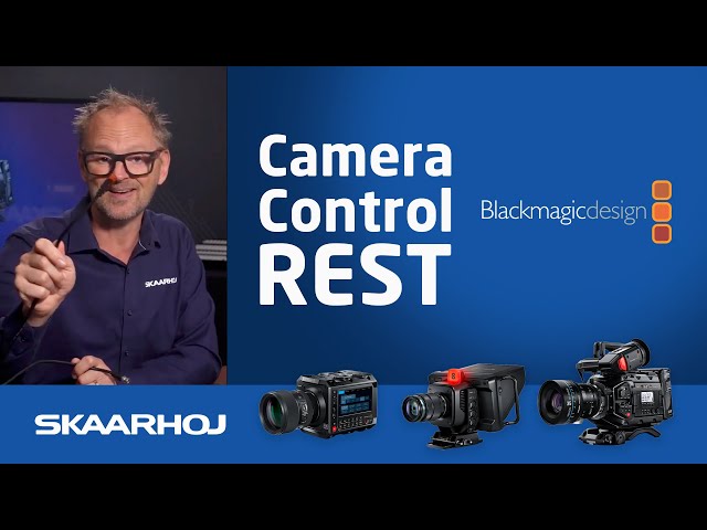 Control Blackmagic Cameras Using REST API and SKAARHOJ